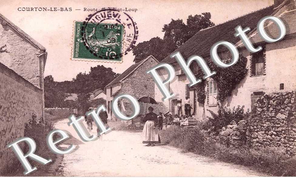 COURTON LE BAS  Route de Saint-Loup