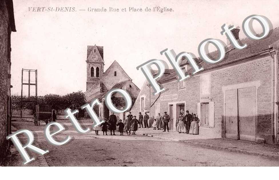 Grande rue et place de l'eglise