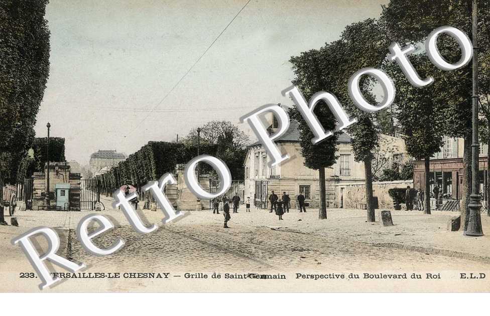 Grille de Saint Germain, Boulevard du Roi