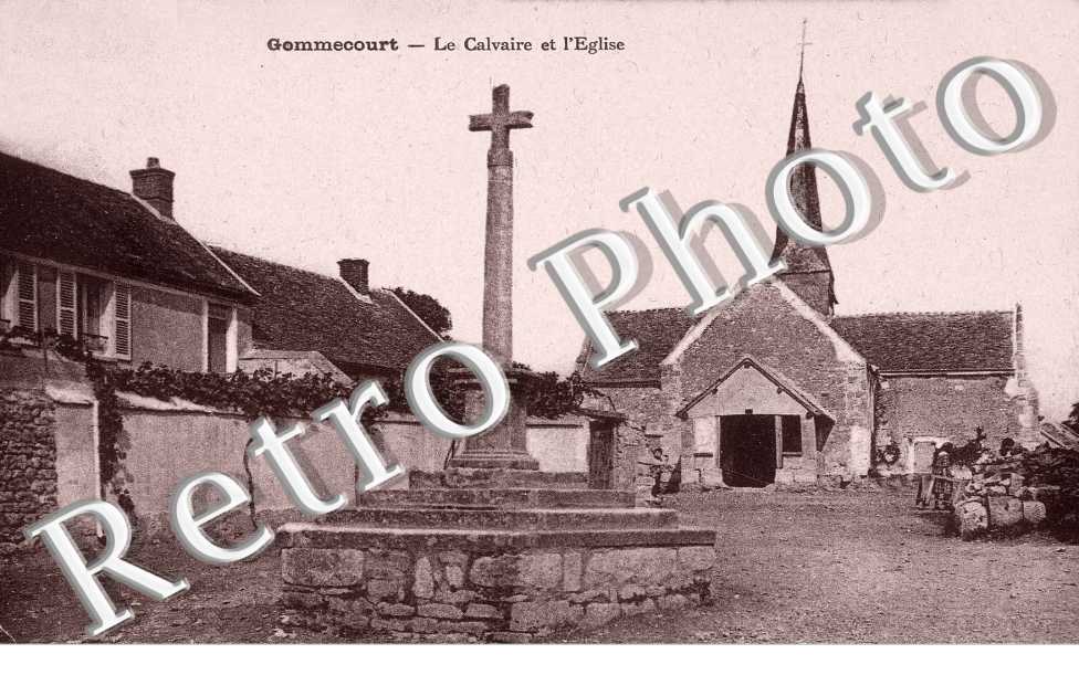 le calvaire et l'eglise