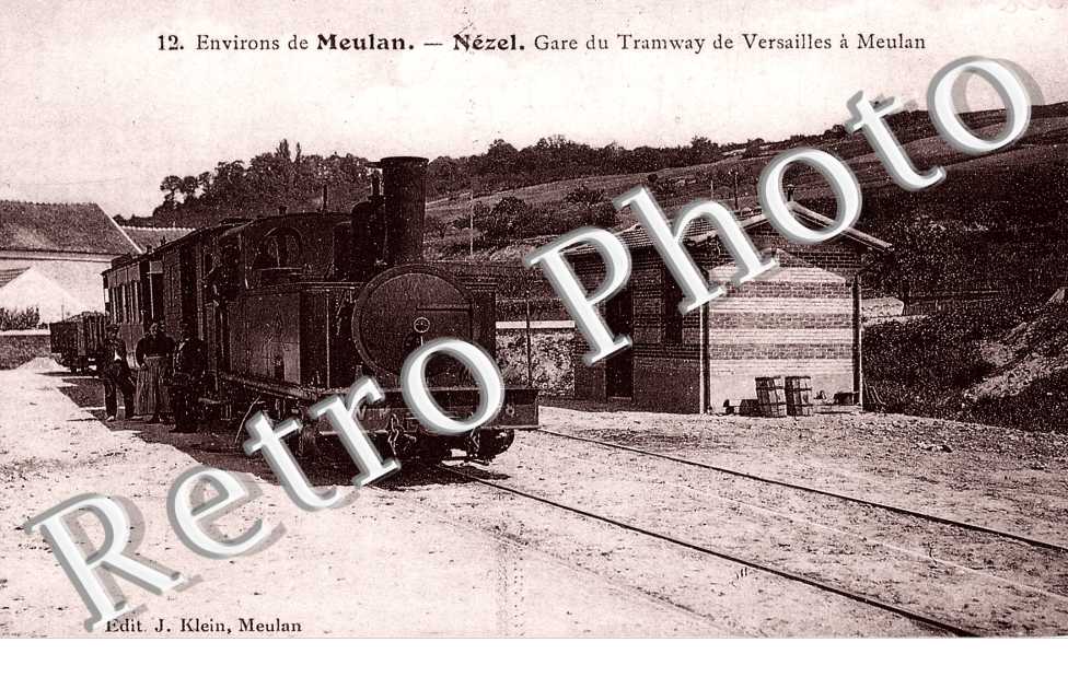 GARE DU TRAMWAY de Versailles a Meulan