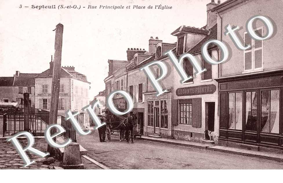 Rue Principale et Place de l'Eglise