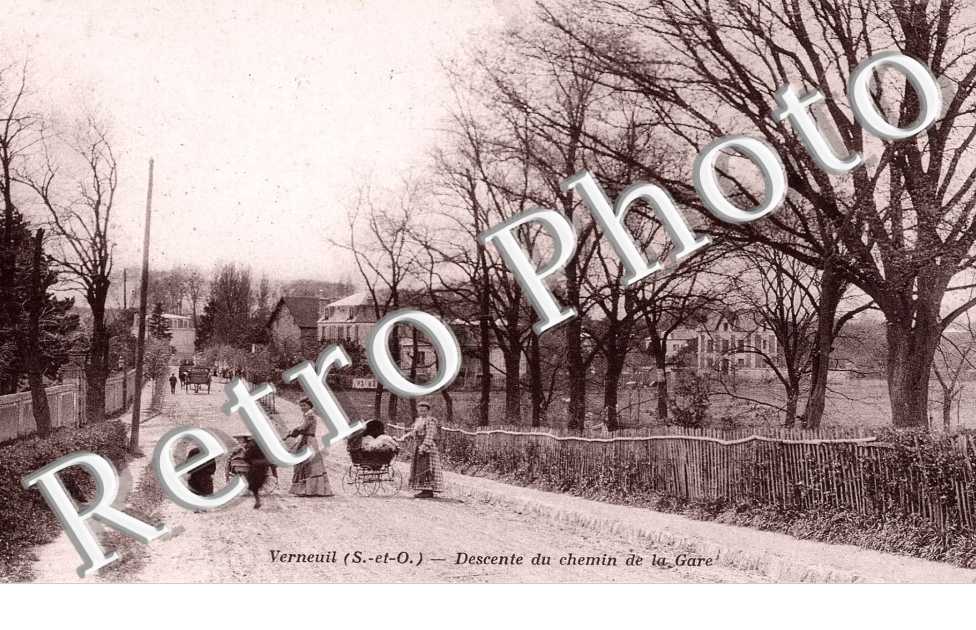 Descente du chemin de la gare