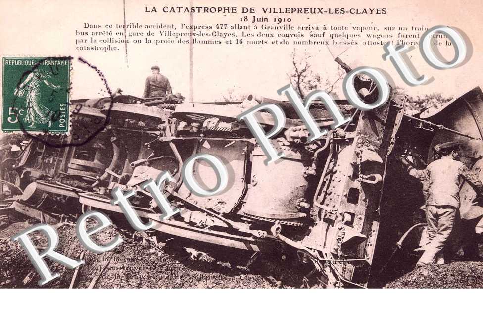la catastrophe de Villepreux-les-Clayes 18 juin 1910 