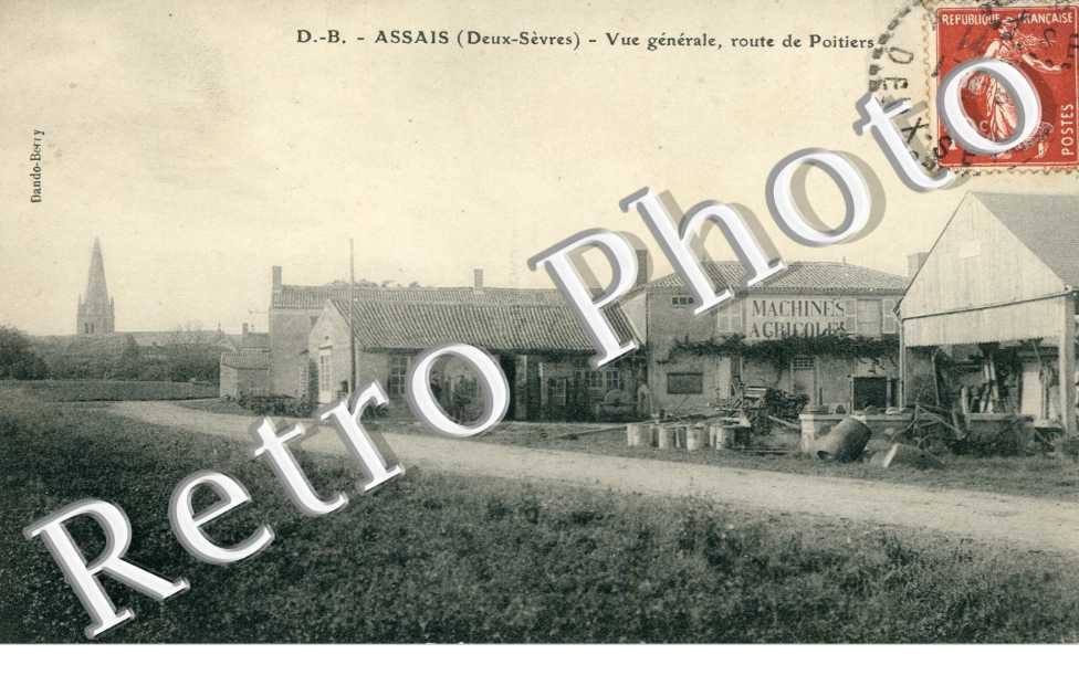 Vue générale, route de Poitiers