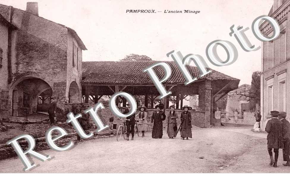 la Minoterie et l'Eglise, Vue du Grand Pre