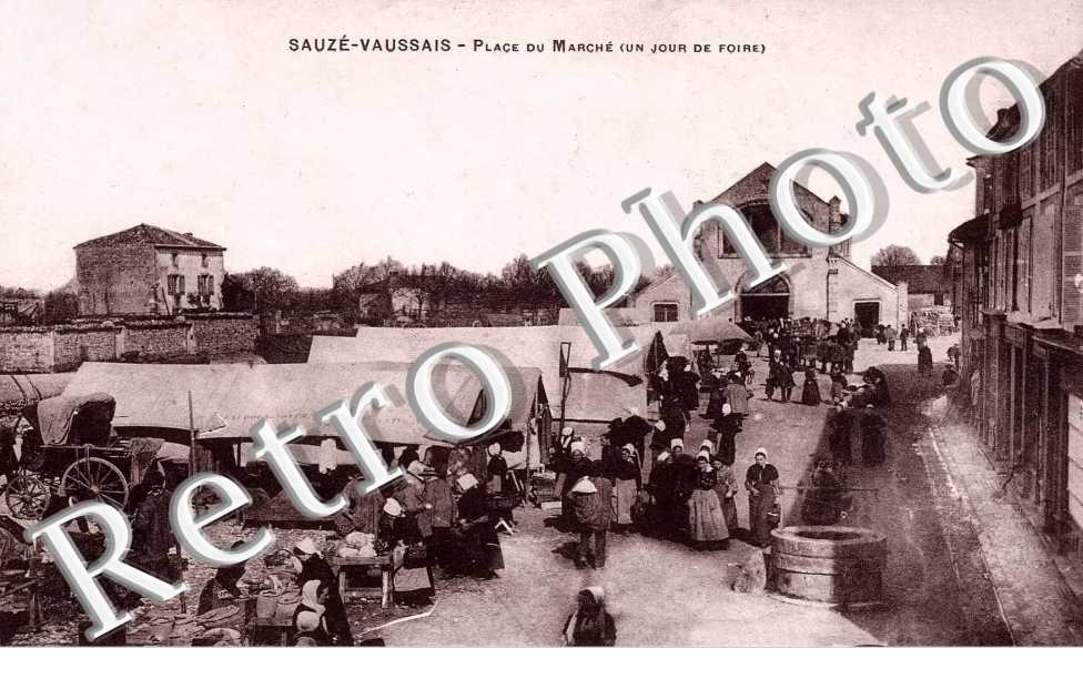 place du marche (un jour de foire)