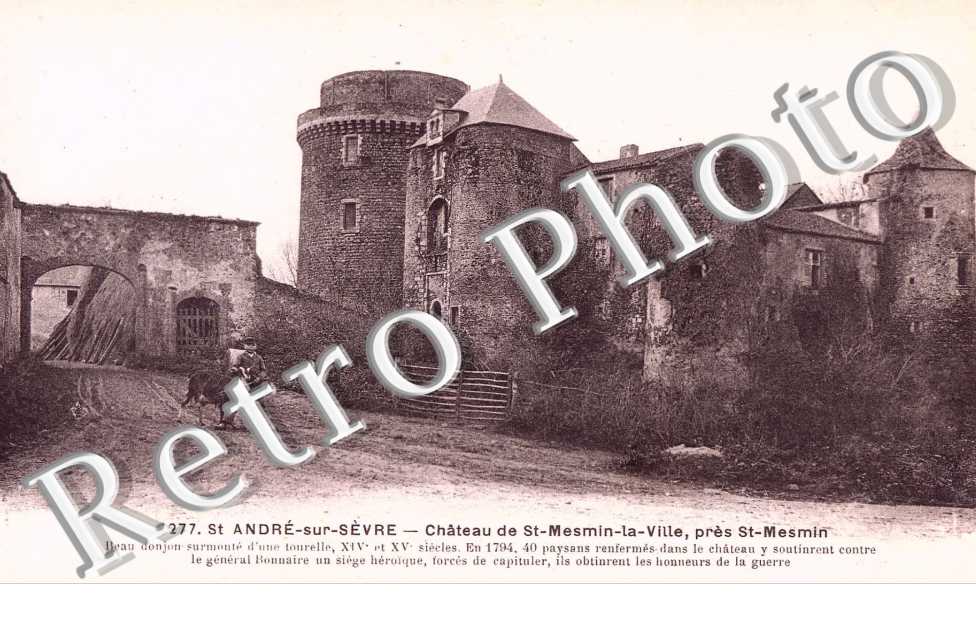 Château de Saint Mesmin la Ville