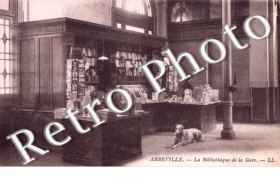 La bibliotheque de la gare