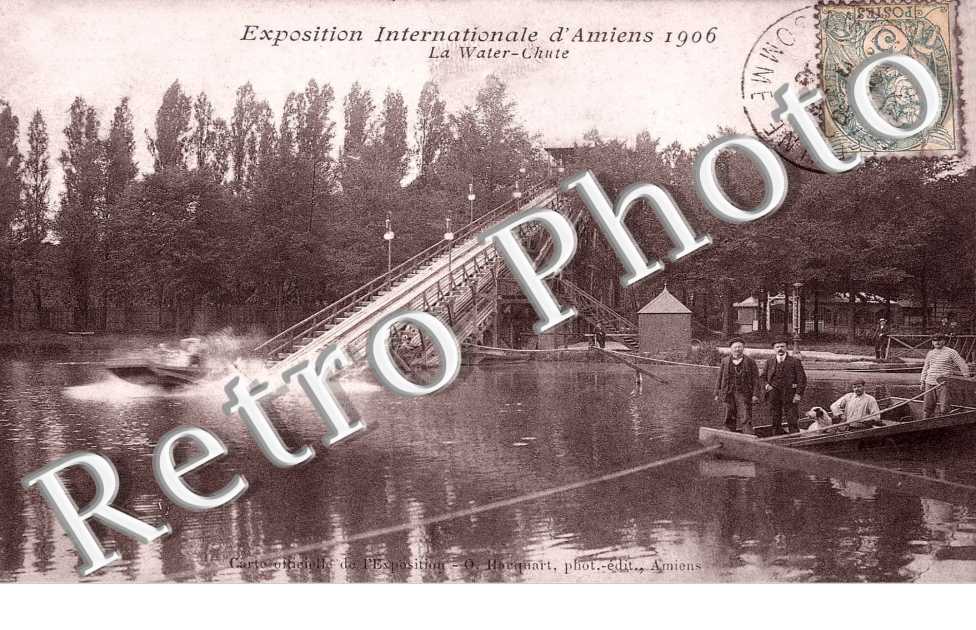 Exposition internationale d'Amiens 1905 "la water-chute"