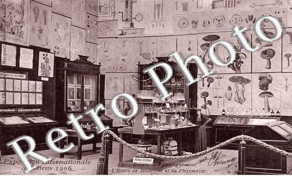 exposition internationale d'amiens 1906 l'ecole de medecine et de pharmacie