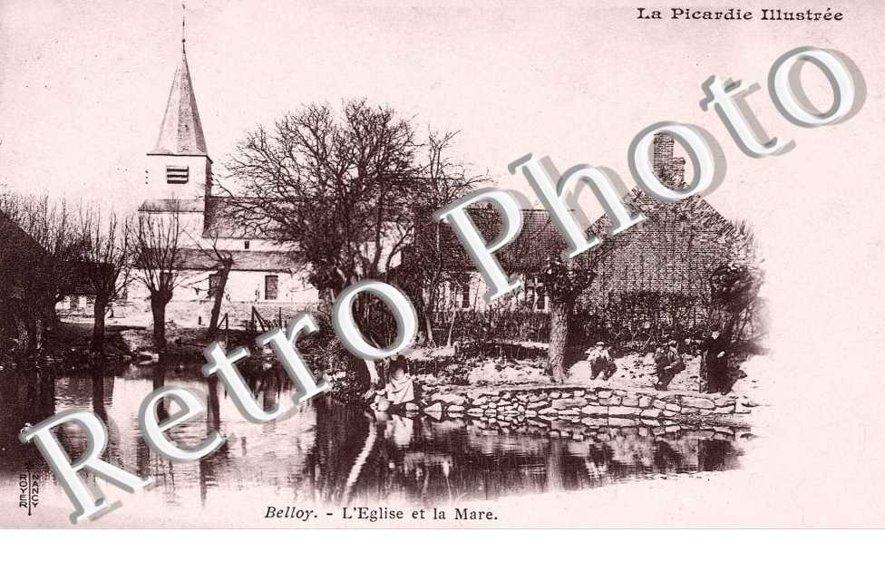 L'eglise et la Mare