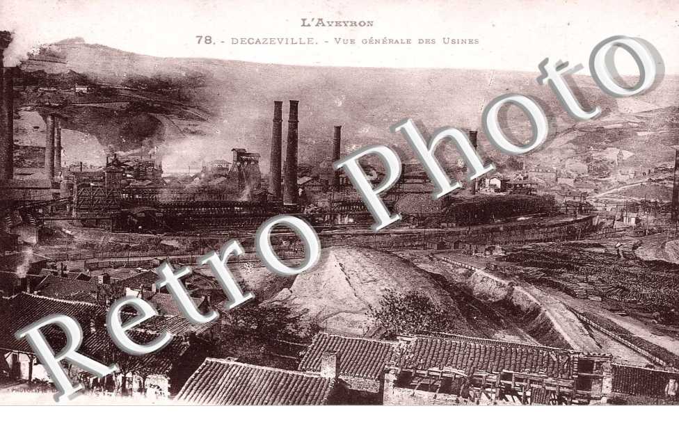vue generale des usines