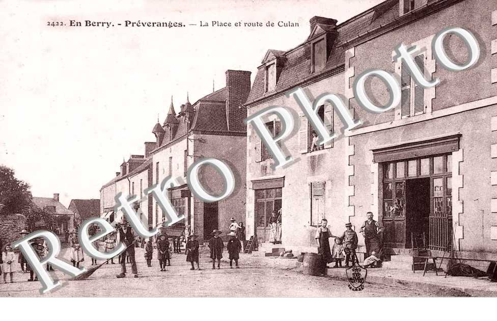la place et route de Culan