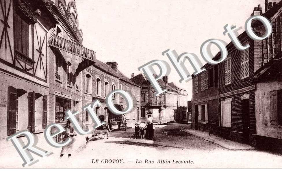 La rue Albin Lecomte