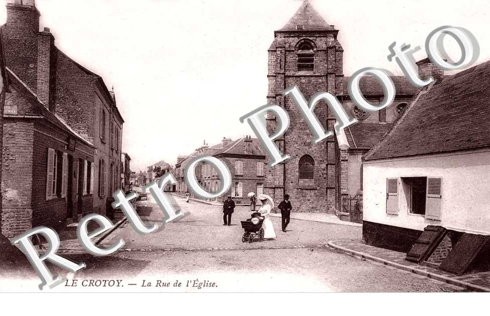la rue de l'église (1908)
