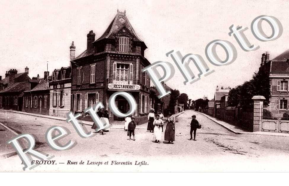 rues de Lesseps et Florentin Lefils (1916)