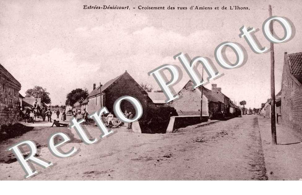 croisement des rues d'Amiens et de l'Ihons