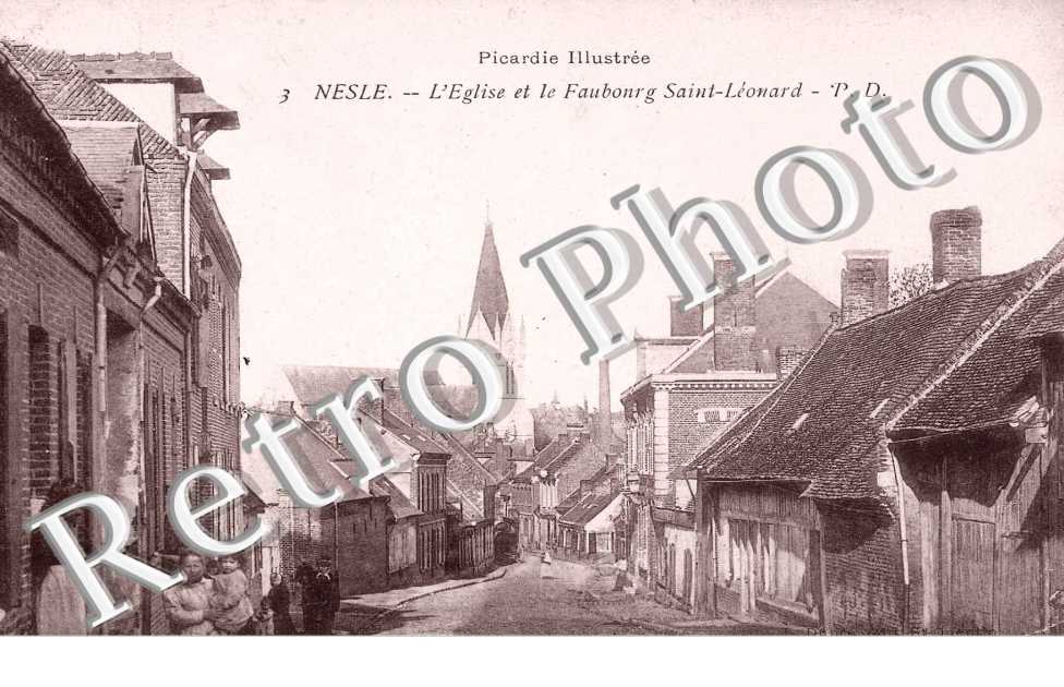 l'Eglise et le Faubourg Saint Léonard