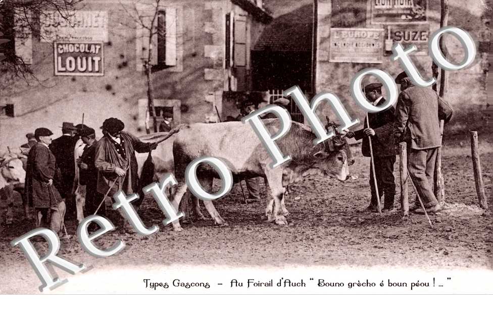 types gascons - au foirail d'Auch 
