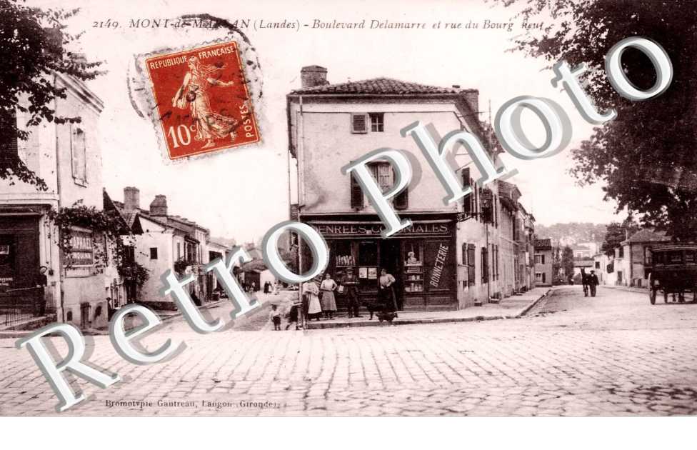 Boulevard delamarre et rue du Bourg Neuf