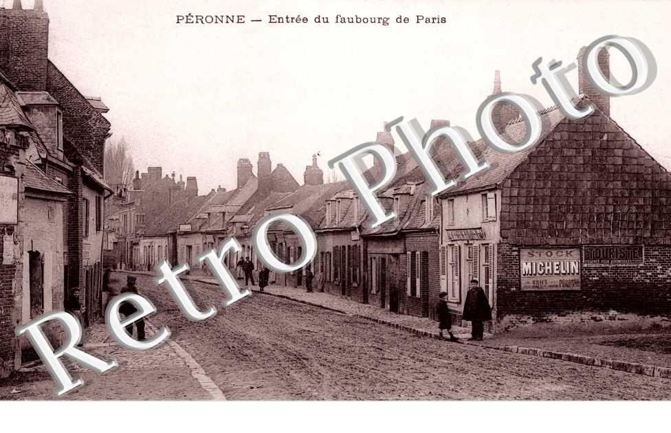 Entrée du faubourg de Paris