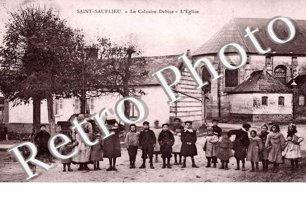 le calvaire Debise, l'eglise  -  entre 1904 et 1914