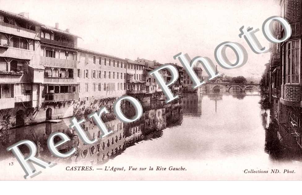 l'Agout, vue sur la Rive gauche