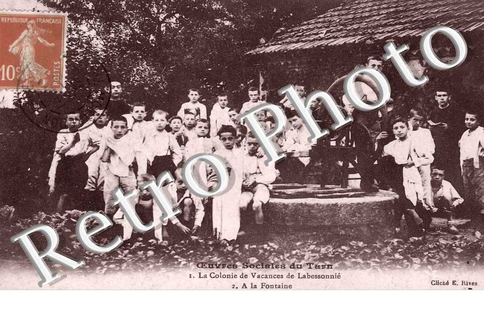 la colonie de vacances a la fontaine