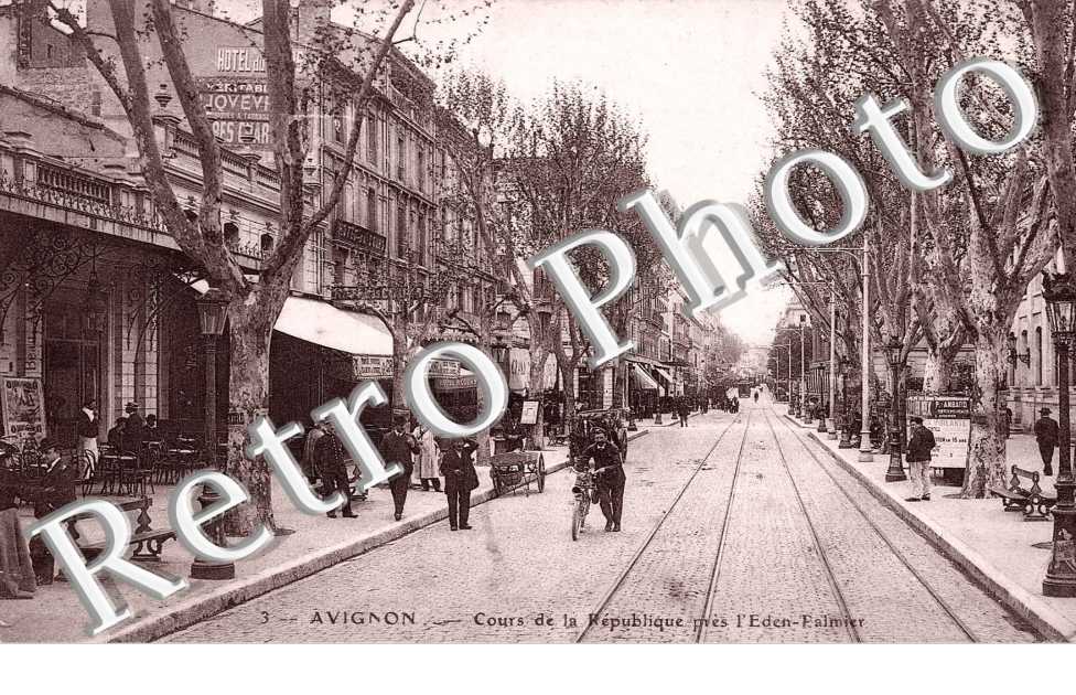 Cours de la Republique près l'Eden-Palmier
