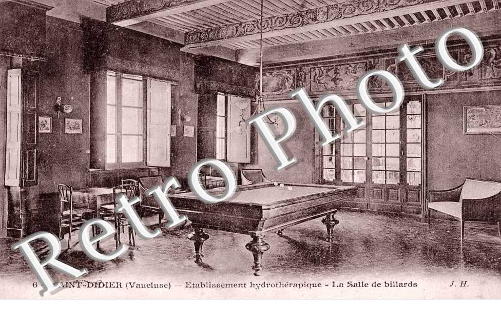 Etablissement Hydrothérapique - La Salle de Billard