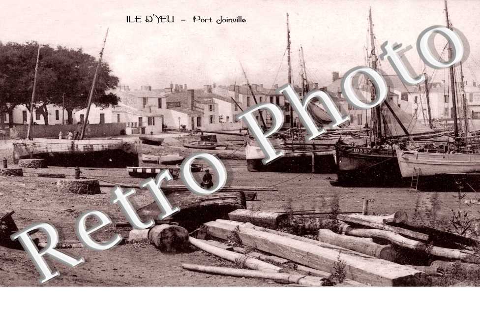Port Joinville - Un coin du Port