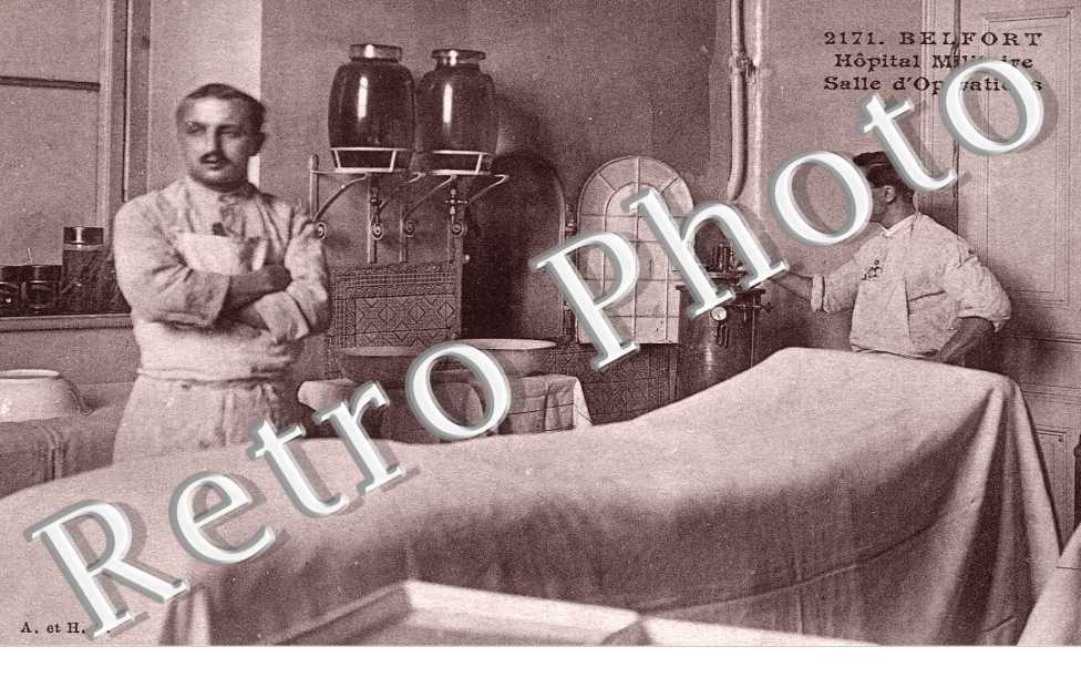 Hopital militaire - salle d'operation
