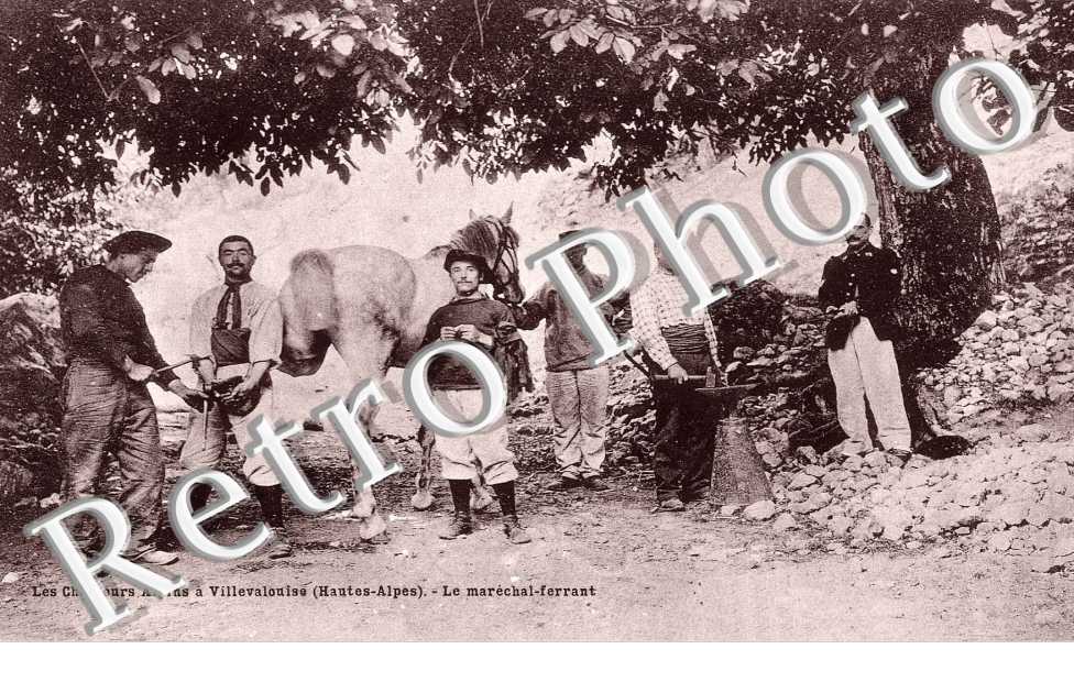 Les chasseurs alpins - le marechal-ferrant
