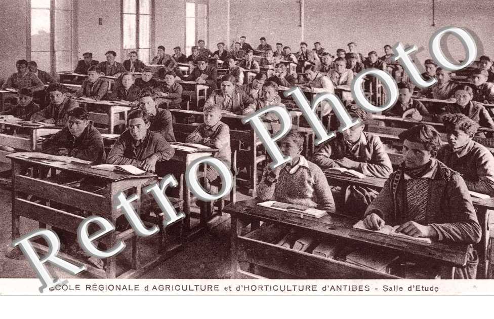 Ecole Regionale d'Agriculture et d'Horticulture - salle d'etude