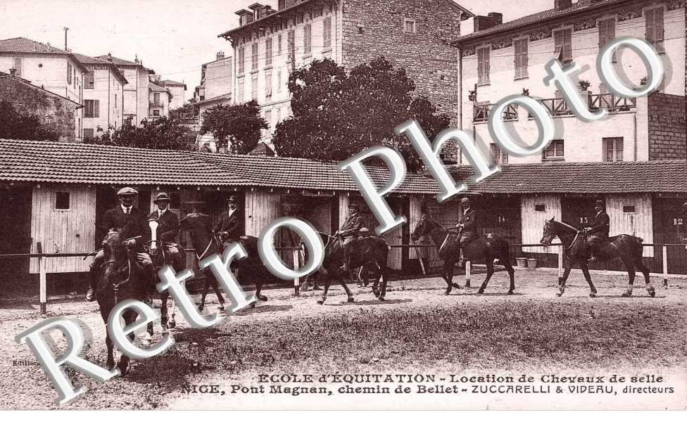 ECOLE D'EQUITATION location de chevaux de selle Pont Magnan, chemin de Bellet Zuccarelli & Videau, directeurs
