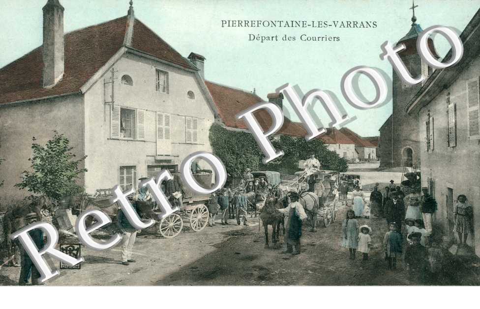 Le depart des courriers