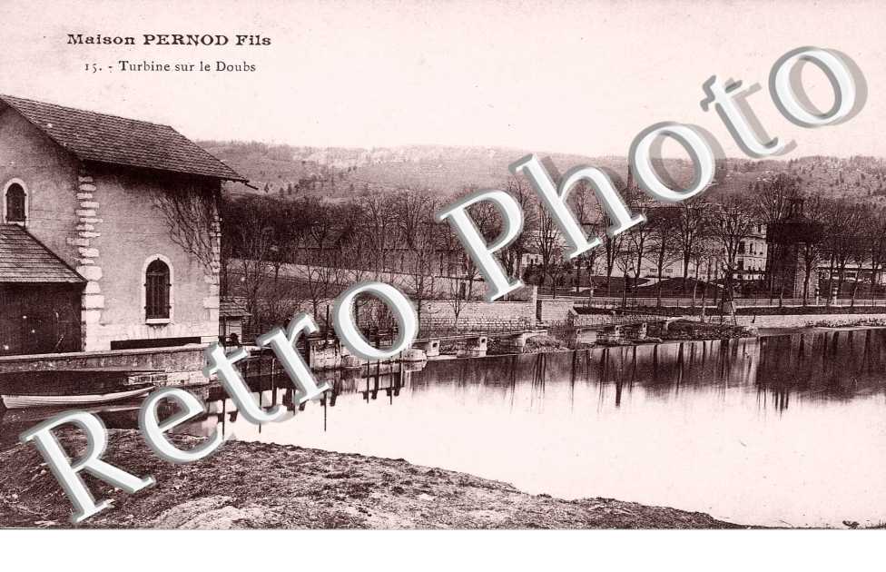 Maison Pernod Fils   Turbine sur le Doubs