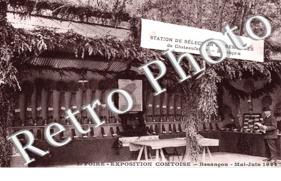 Foire Exposition Comtoise mai juin 1924 - Station de Selection de Semences