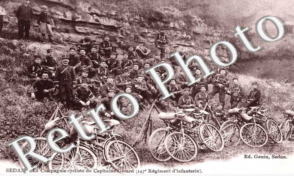 La Compagnie cycliste du Capitaine Gerard (147 e Regiment d'Infanterie)