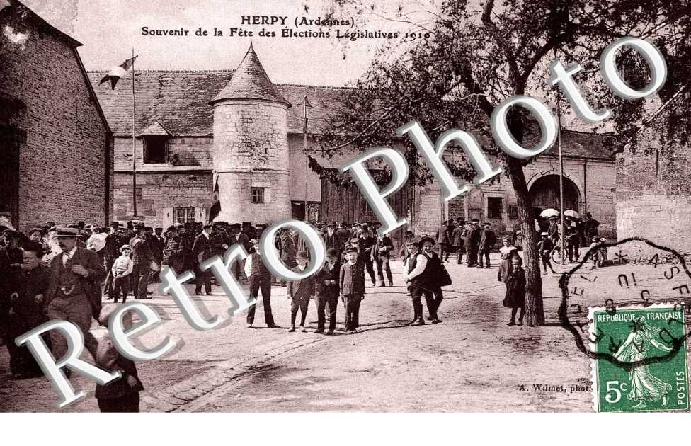Souvenir de la fete des elections legislatives 1910