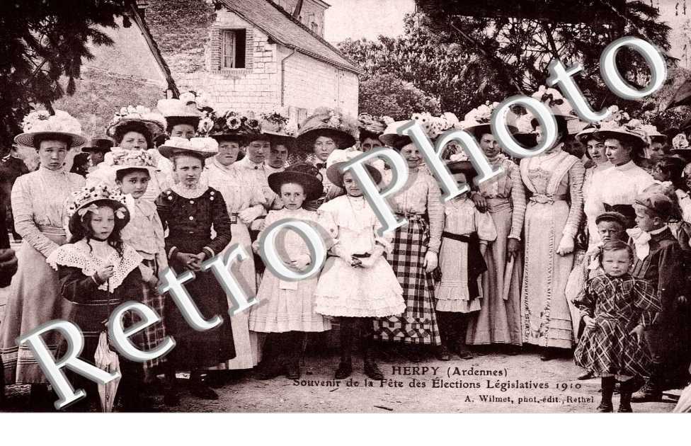 Souvenir de la fete des elections legislatives 1910