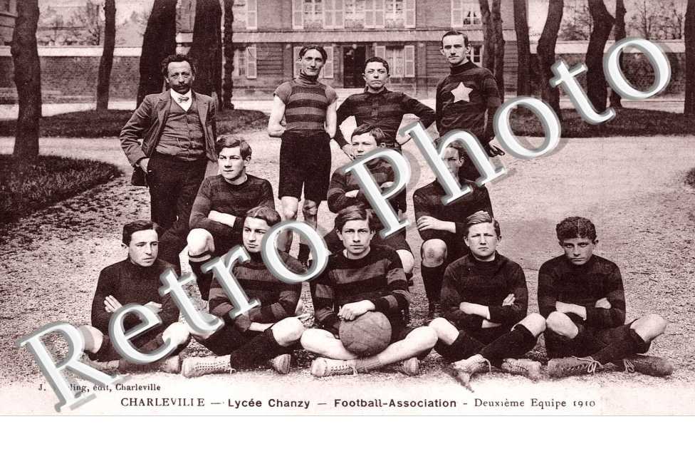 Lycee Chanzy- Football Association -Deuxieme equipe 1910