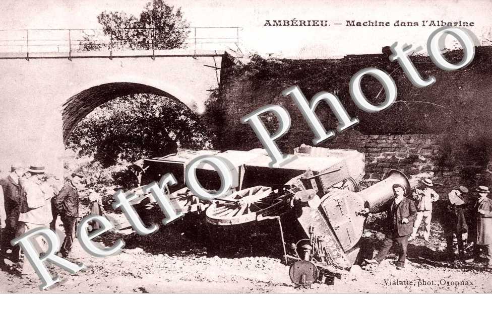 machine dans l'Albarine