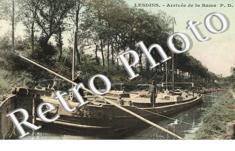 arrivee de la rame