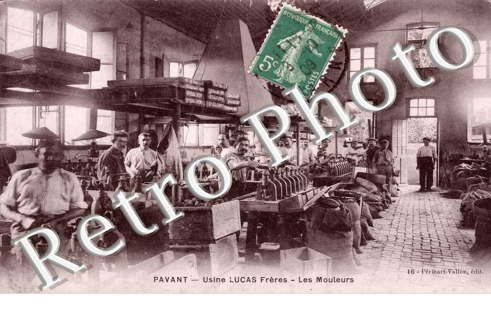 Usine Lucas Freres - Les mouleurs