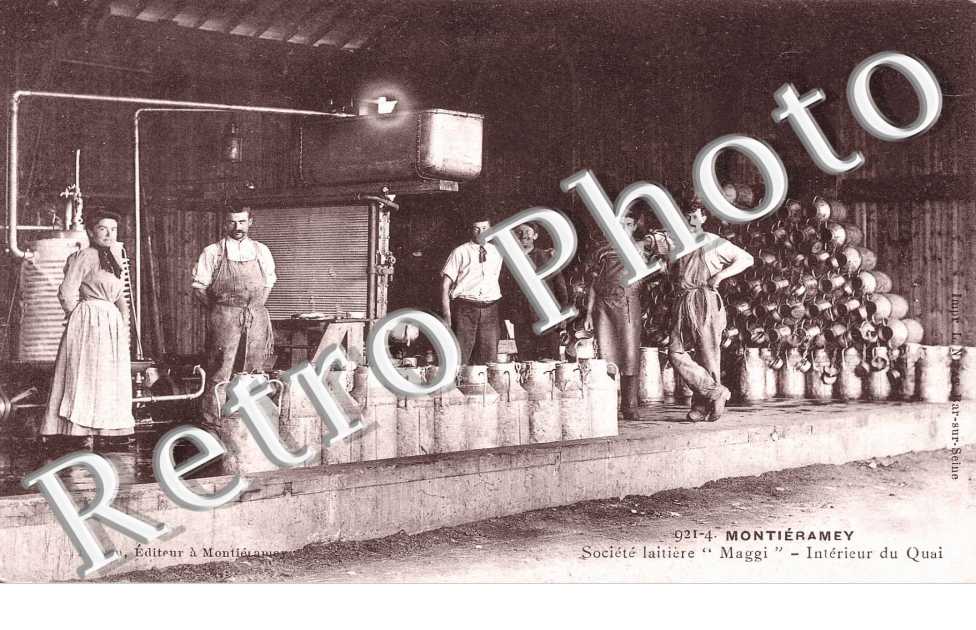 Societe laitiere "Maggi" - interieur du quai
