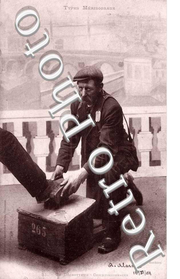 Un decrotteur - commissionnaire