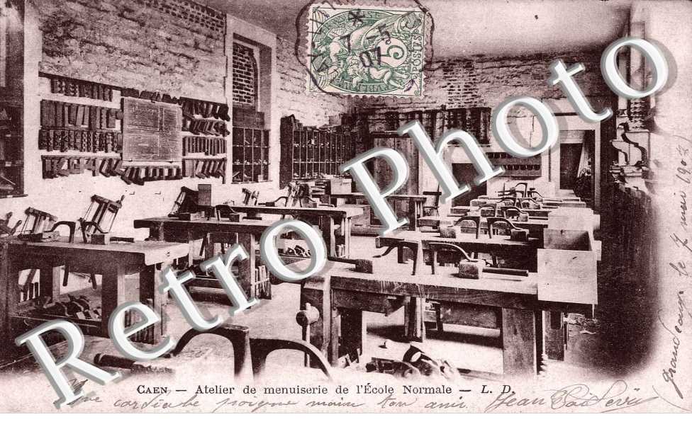 atelier de menuiserie de l'ecole normale