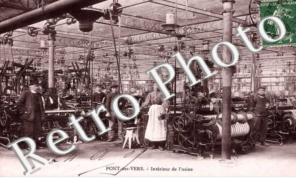 Pont-des-Vers, interieur de l' usine